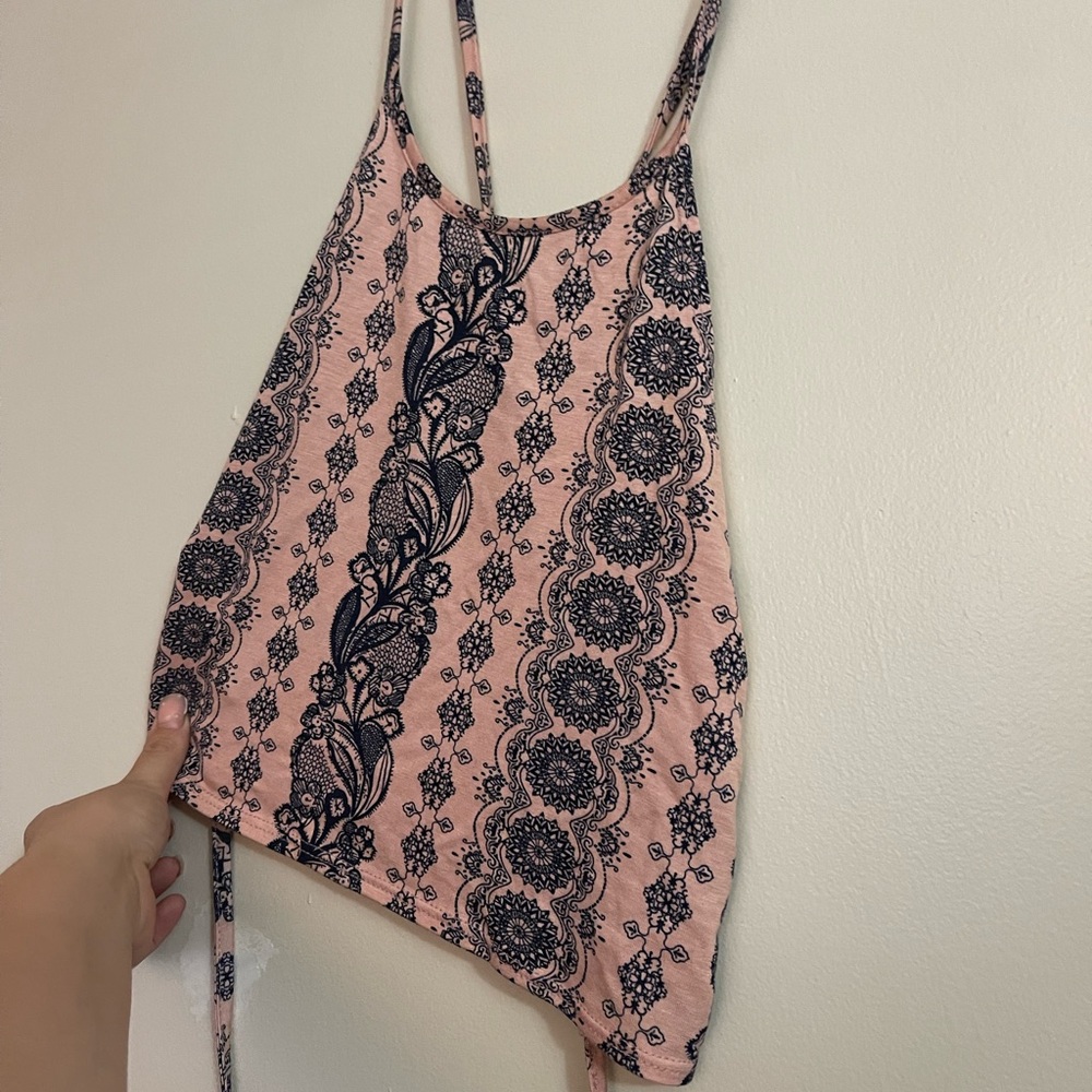 Cotton On Open back crop tank top